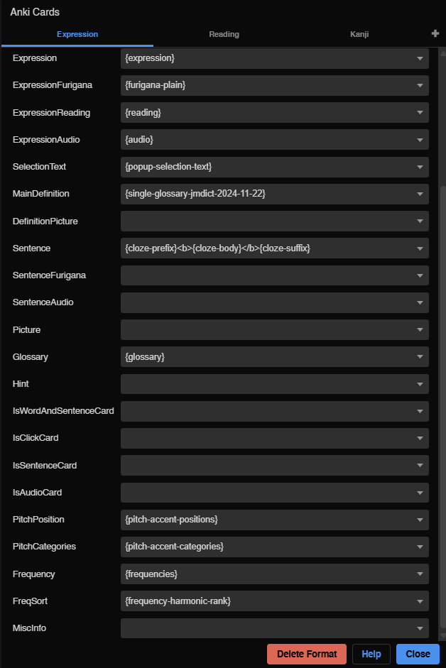 Anki Settings 2
